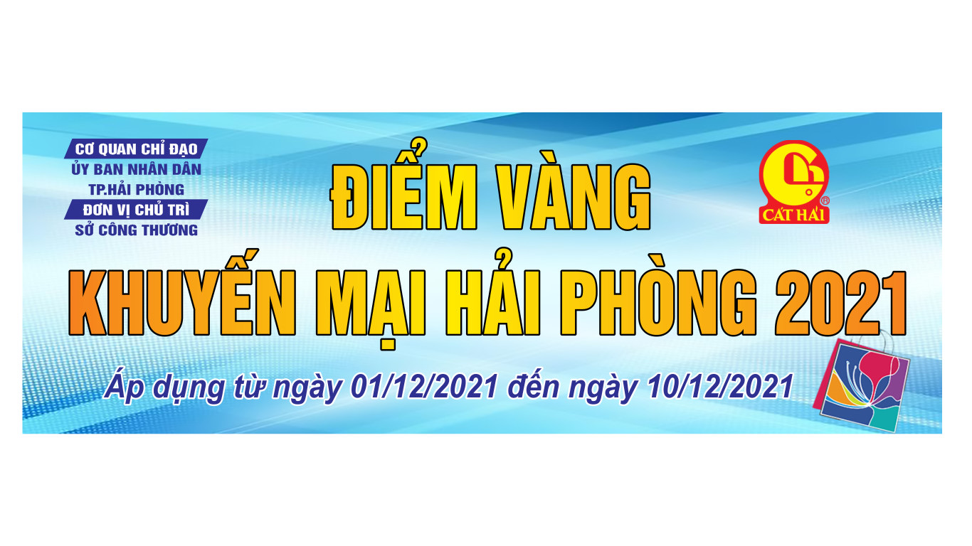 Hưởng ứng tháng khuyến mại Hải Phòng tháng 12 năm 2021