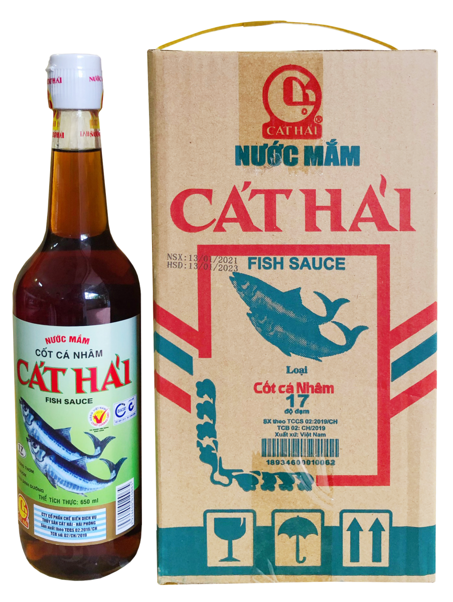 Nước mắm cốt cá Nhâm (chai 650ml) 